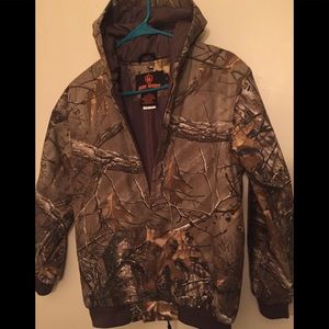 Game Winner Camo Youth Jacket